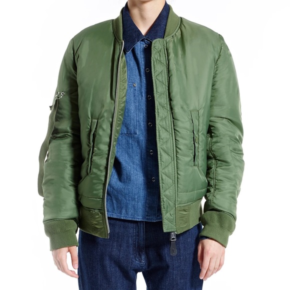{{alpha industries x public school}} MA-1 Reversible Flight Jacket - Picture 2 of 9